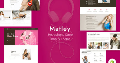 Matley - Headphones & Electronics Store Shopify Theme