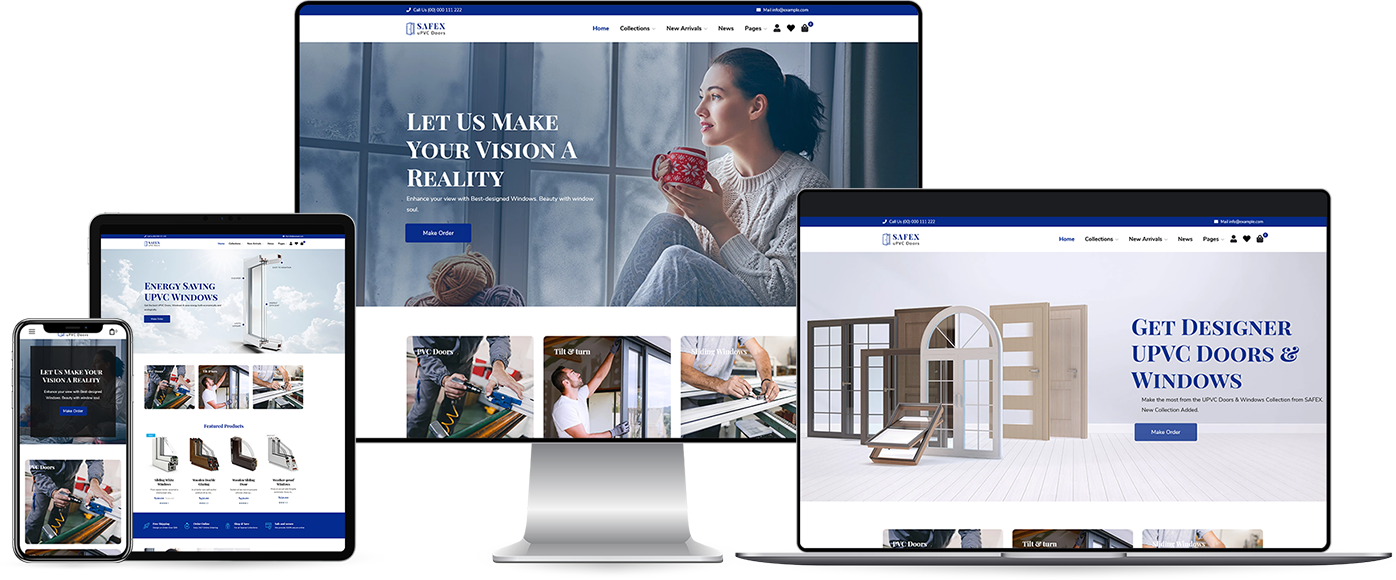 Safex - Hardware Shop, UPVC Furniture Shopify Theme