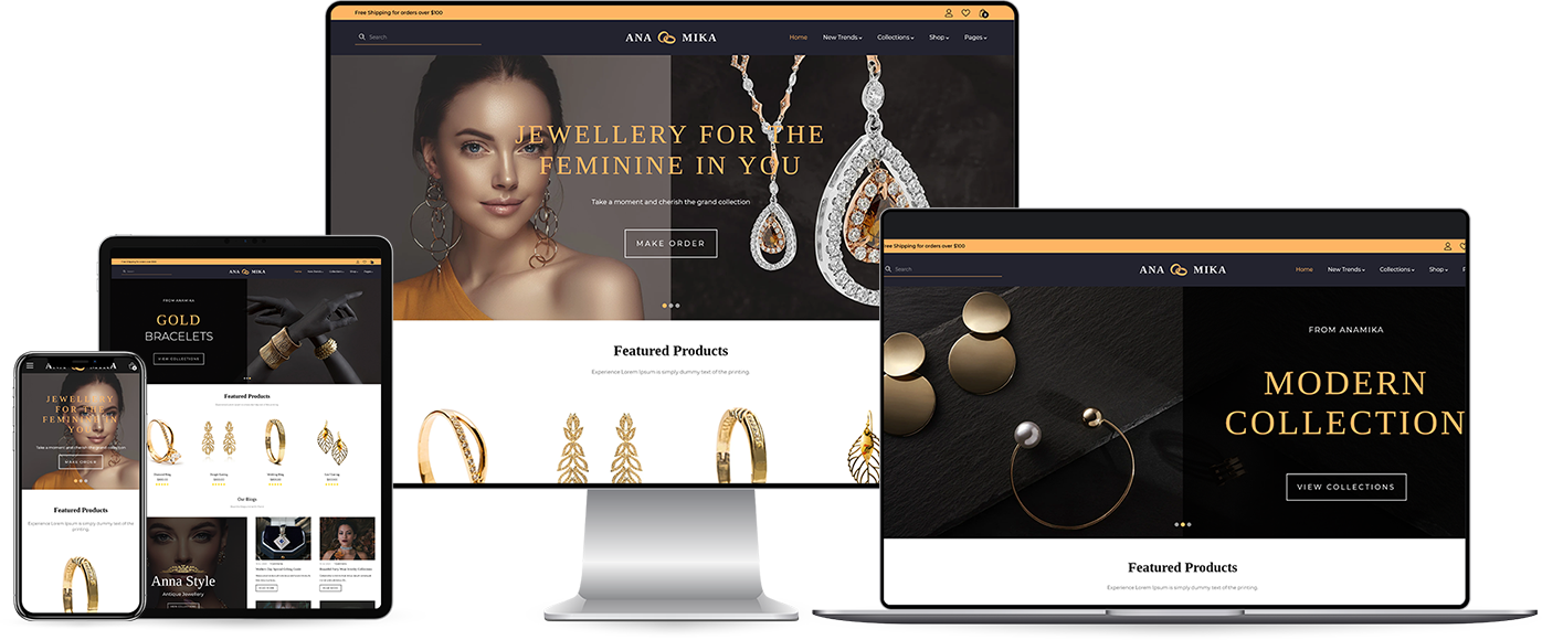 Anamika - Jewelry Fashion Shopify