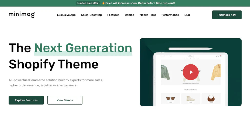 Minimog The High Converting Shopify Theme