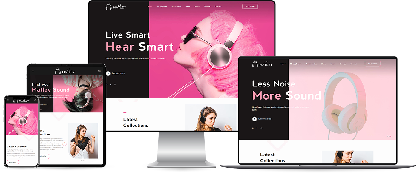 Matley - Headphones & Electronics Store Shopify Theme