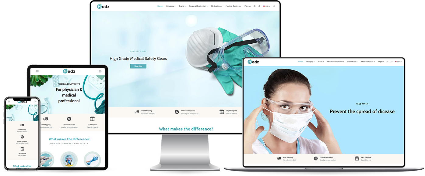 Medz - Medical Products Shopify Theme