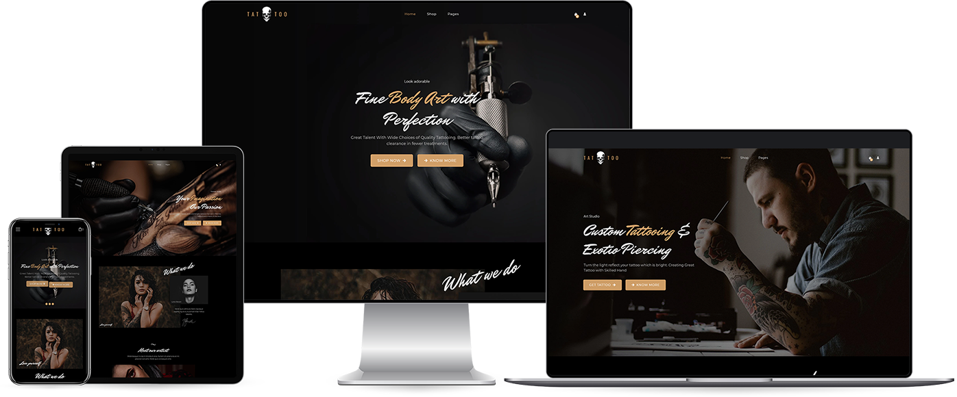 Pachai - Responsive Salon & Tattoo Shopify Theme