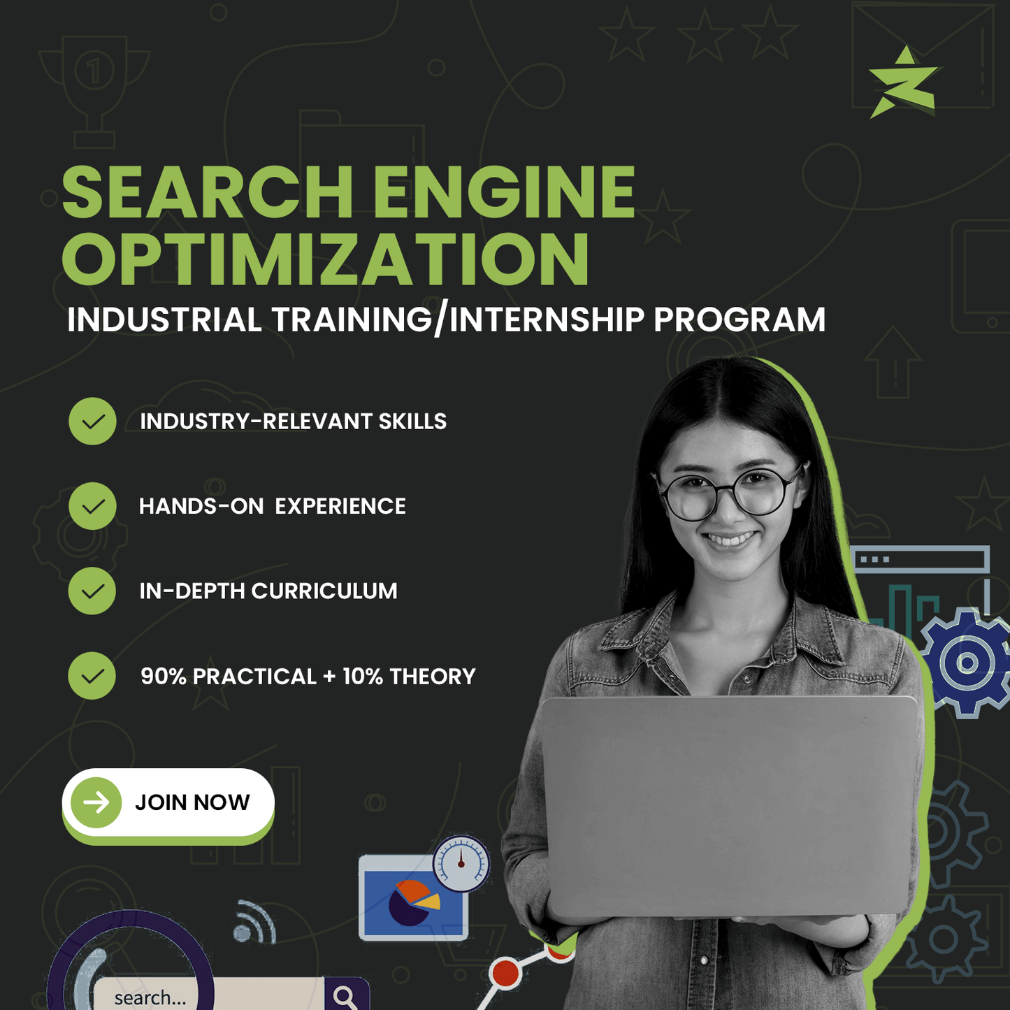 SEO ( Search Engine Optimization ) Industrial Training & Internship Program