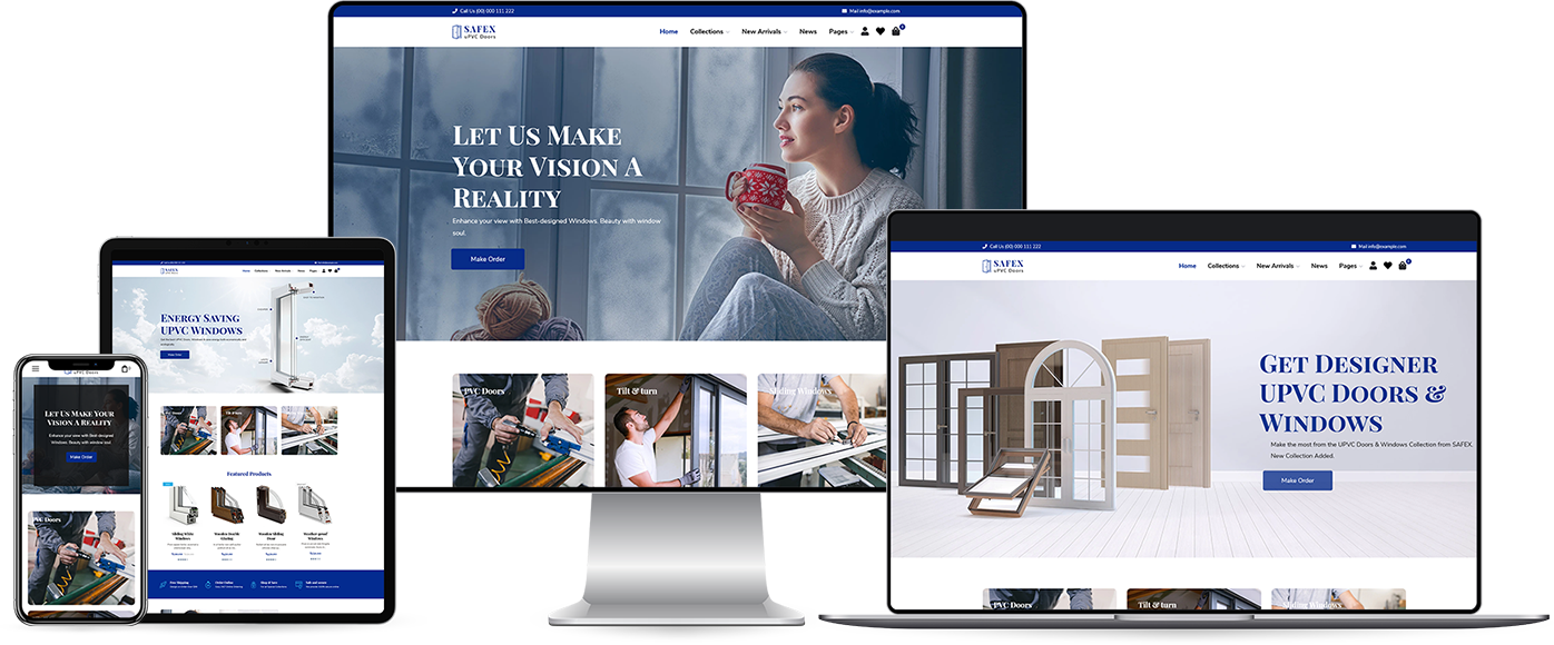 Safex - Hardware Shop, UPVC Furniture Shopify Theme