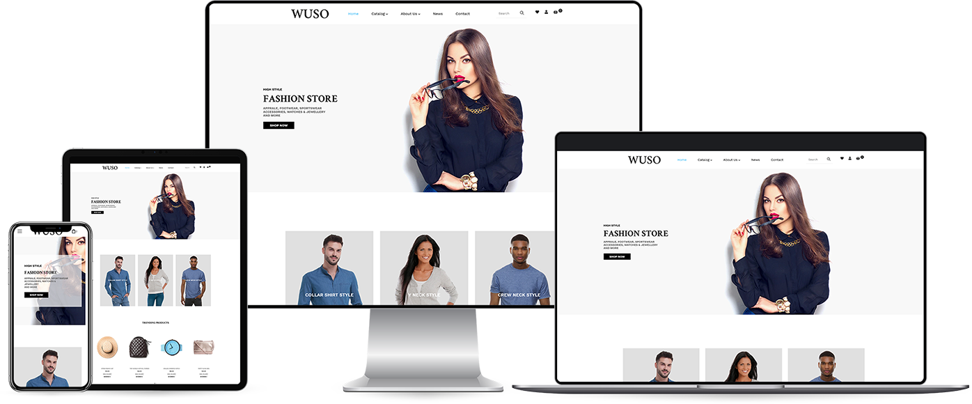 Wuso - Fashion Responsive Shopify Theme