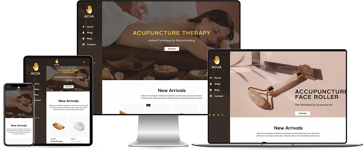 Acua - Shopify Medical, Accu Theme