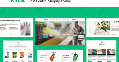 Kilr - Pesticides Store & Services Shopify Theme