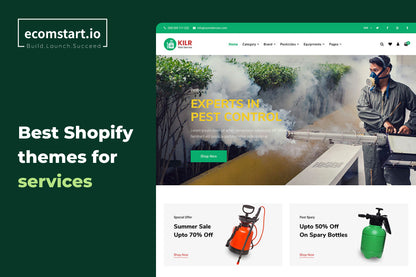 Kilr - Pesticides Store & Services Shopify Theme