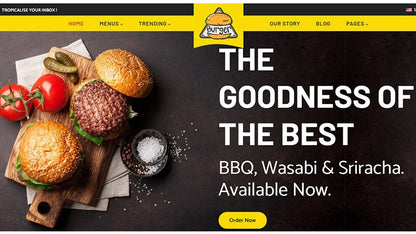 Burgs - Food Delivery eCommerce Shopify Theme