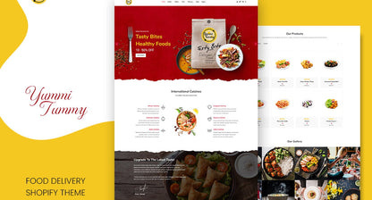 Yummi - Food Delivery Shopify Theme