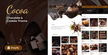 Cocoa - Chocolates Store Shopify Theme