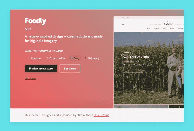 Foodly — One-Stop Food Shopify Theme