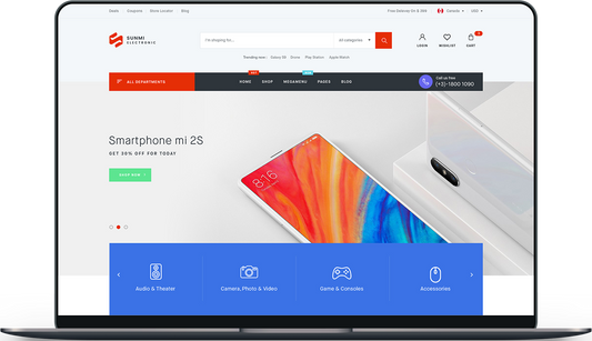 Sunmi - Electronics Responsive Shopify Theme