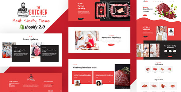 BBque | Butcher, Meat Shop Shopify Theme