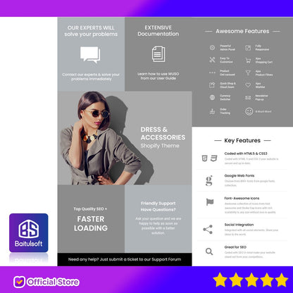 Wuso - Fashion Responsive Shopify Theme