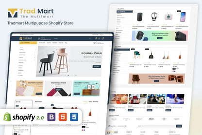 Tradmart - Shopify 2.0 MultiPurpose Responsive Theme