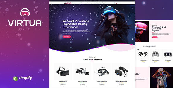 Virtux - One Product Store Shopify Template