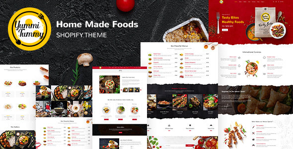 Yummi - Food Delivery Shopify Theme